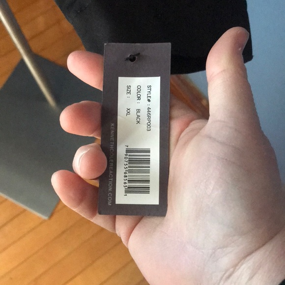 NWT Men’s Kenneth Cole black jacket - Picture 3 of 6